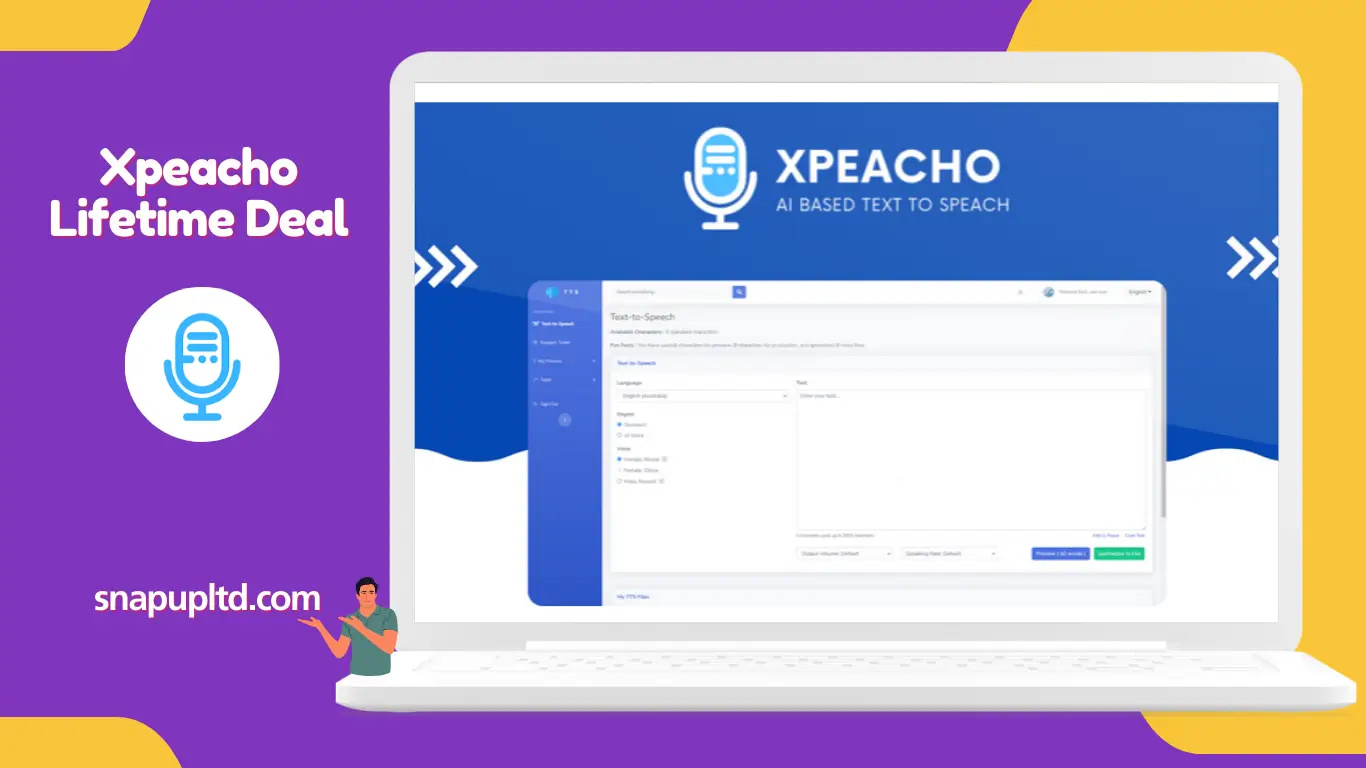 Xpeacho lifetime deal