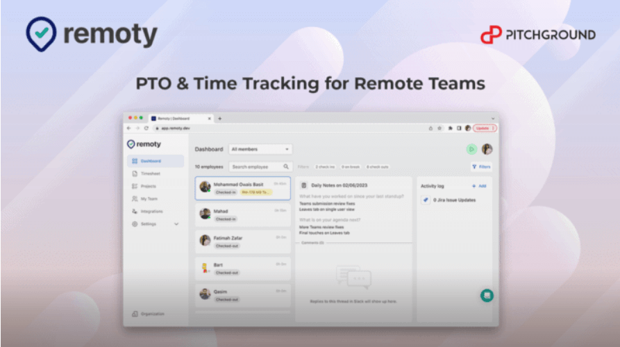 Remoty - PTO & Time Tracking for Remote Teams